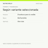Envoltura para la rodilla - Según variante seleccionada | Nutricion24