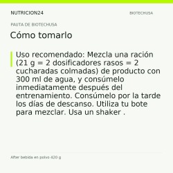 After bebida en polvo 420 g - Cómo tomarlo | Nutricion24
