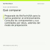 After bebida en polvo 420 g - Qué comparar | Nutricion24
