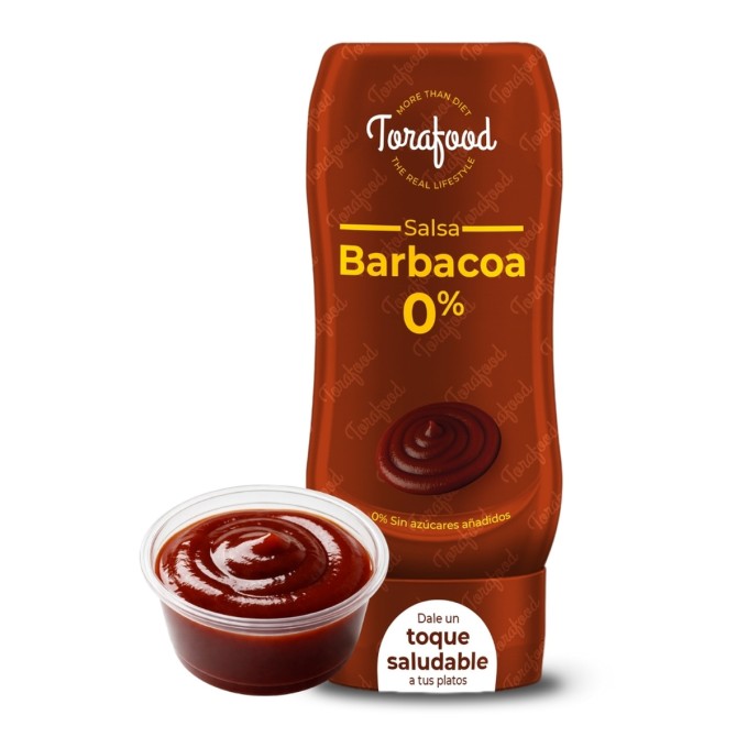 Salsa Zero Barbacoa 330ml — imagen oficial Torafood