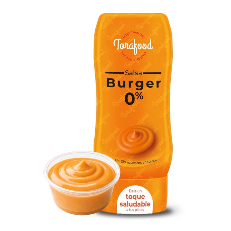 Salsa Zero Burger 330ml — imagen oficial Torafood