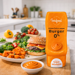 Salsa Zero Burger 330ml — imagen oficial Torafood