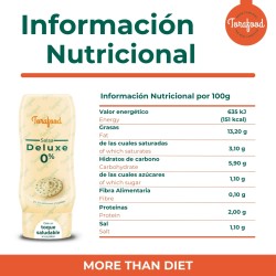 Salsa Zero Deluxe 330ml — imagen oficial Torafood