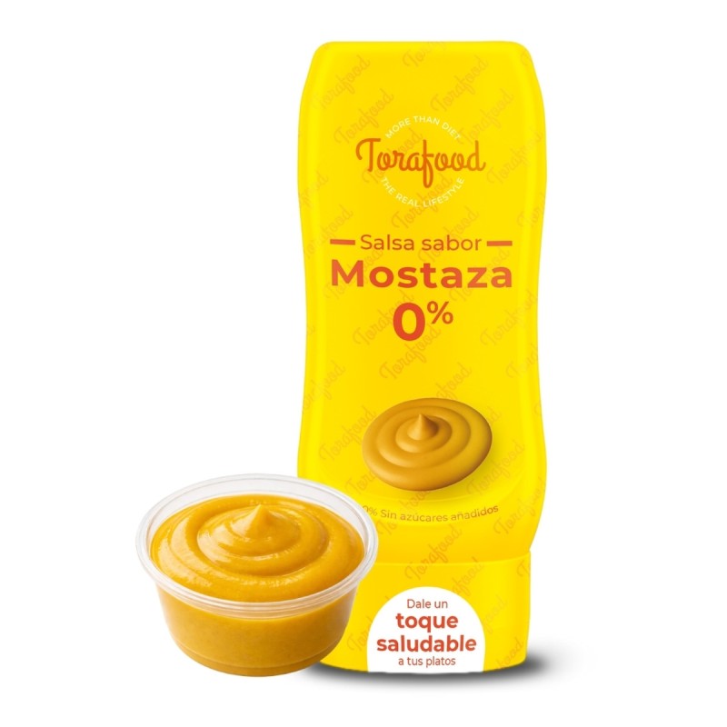 Salsa Zero Mostaza 330ml — imagen oficial Torafood