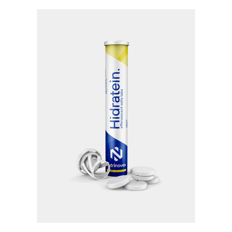 Hidratein Effervescent Salts Tabs 20 tabletas (1 unidad) Cítrico — imagen oficial Nutrinovex