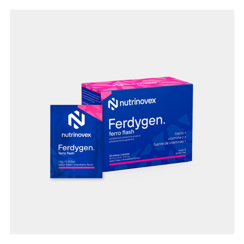 Ferdygen Ferro Flash 30 sachet x 1,5g — imagen oficial Nutrinovex