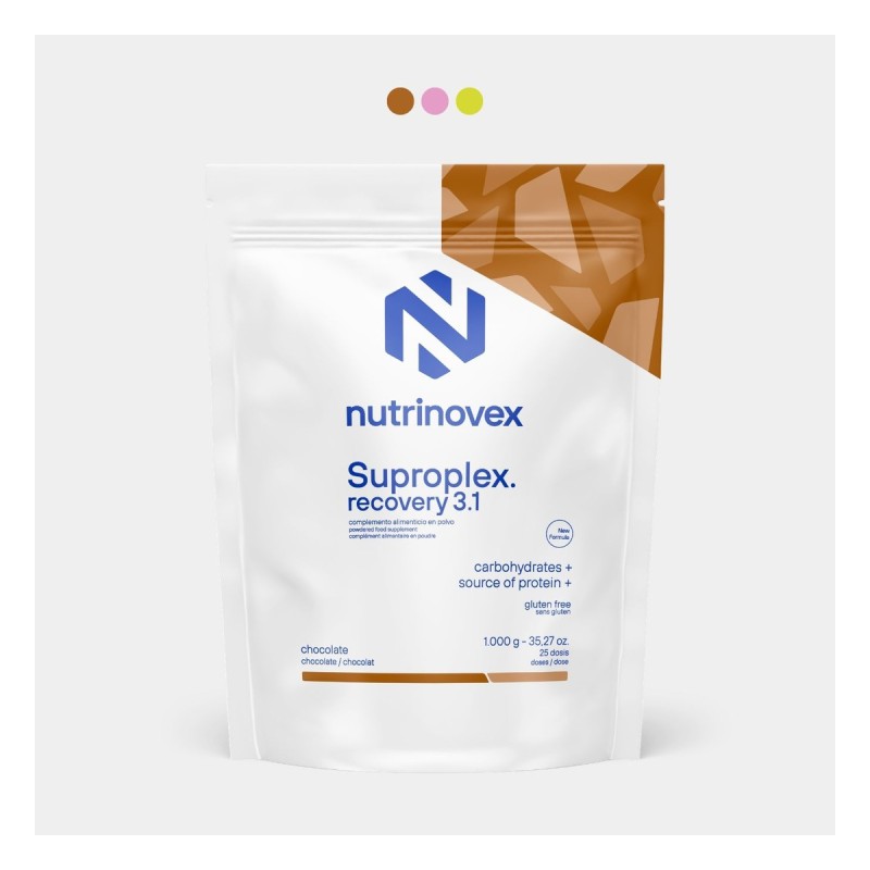 Suproplex Recovery 3.1 1000g Chocolate — imagen oficial Nutrinovex