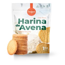 Harina de Avena Sabor Galleta Maria 1KG — imagen oficial Torafood