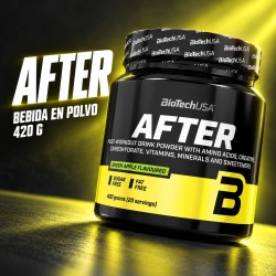 After bebida en polvo 420 g - BioTechUSA - composición de producto