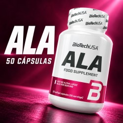 ALA 50 cápsulas - BioTechUSA - composición de producto