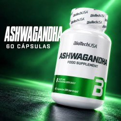 Ashwagandha 60 cápsula - BioTechUSA - composición de producto