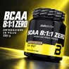 BCAA 8:1:1 Zero aminoácidos en polvo 250 g - BioTechUSA - composición de producto