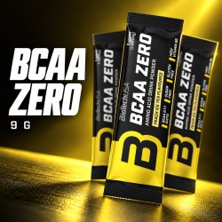 BCAA Zero aminoácidos en polvo 9 g - BioTechUSA - composición de producto
