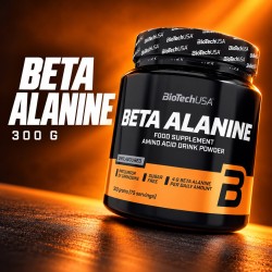 Beta Alanine polvo 300 g - BioTechUSA - composición de producto