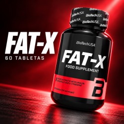 Fat-X 60 tabletas - BioTechUSA - composición de producto