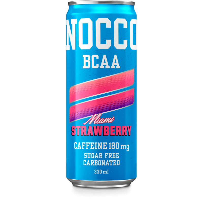 BCAA Miami Strawberry 330 ml - NOCCO
