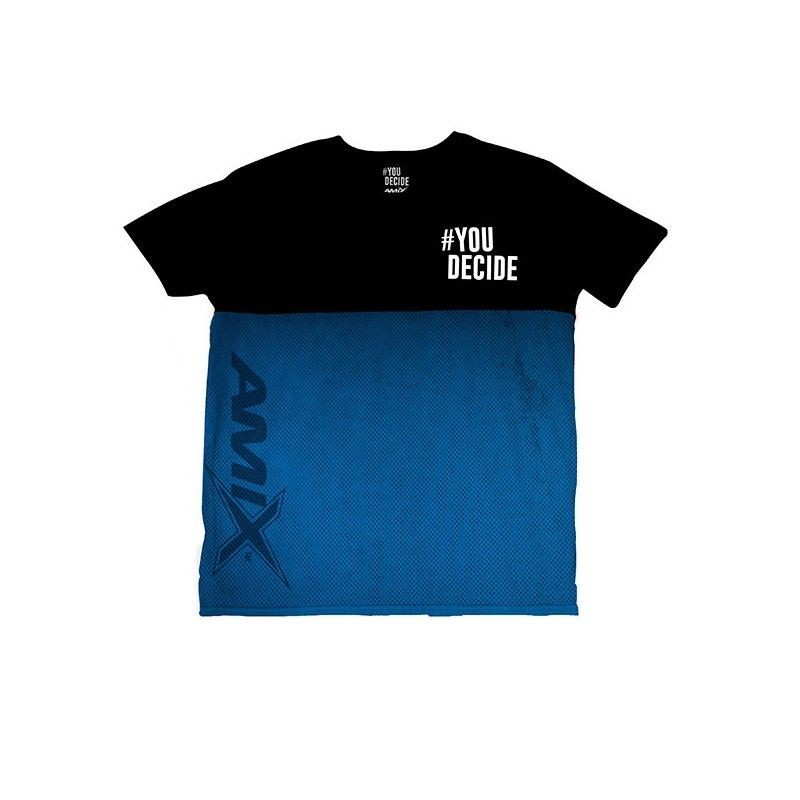 Camiseta hombre M.C Azul Talla L Amix