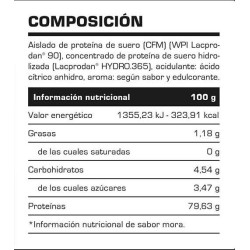 Hydrolyzed ISO Protein - Vitobest Proteínas