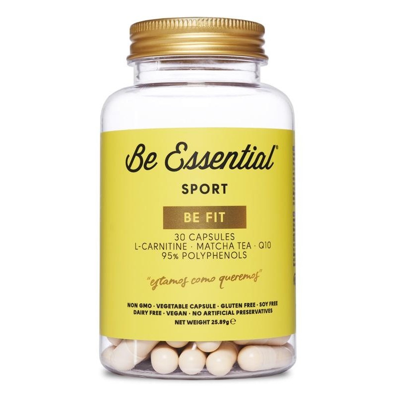 Be Fit L-Carnitina Té Matcha Q10 30 caps - Be Essential