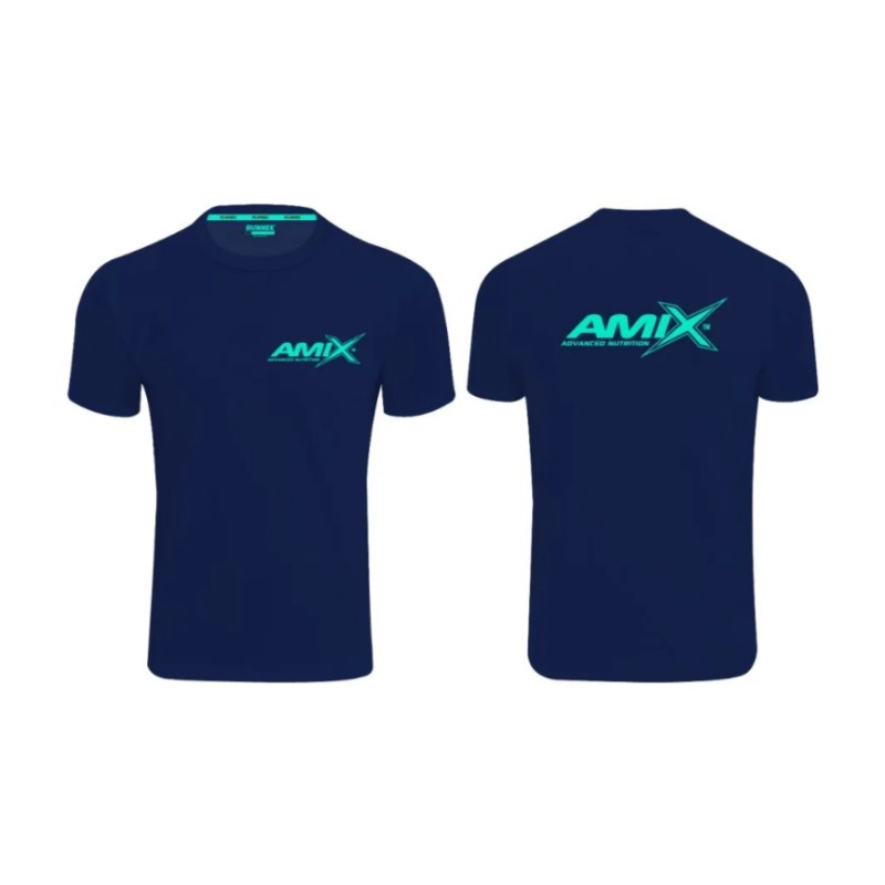 Camiseta RunFit Azul Navy - Amix
