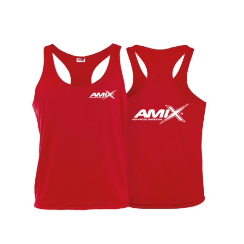 Camiseta De Tirantes Roja - Amix ¡Envíos Gratis!