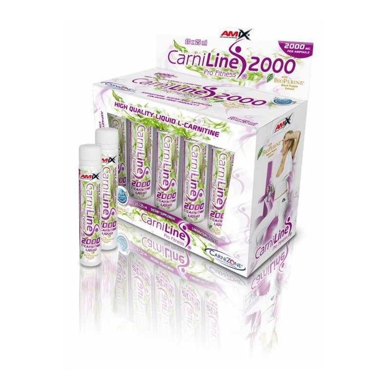 CarniLine Pro Fitness 2000  10 x 25ml - Amix