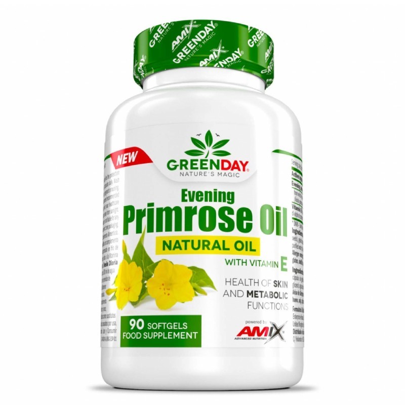 Primrose Evening Oil + Vit E 90 Caps - GreenDay Amix