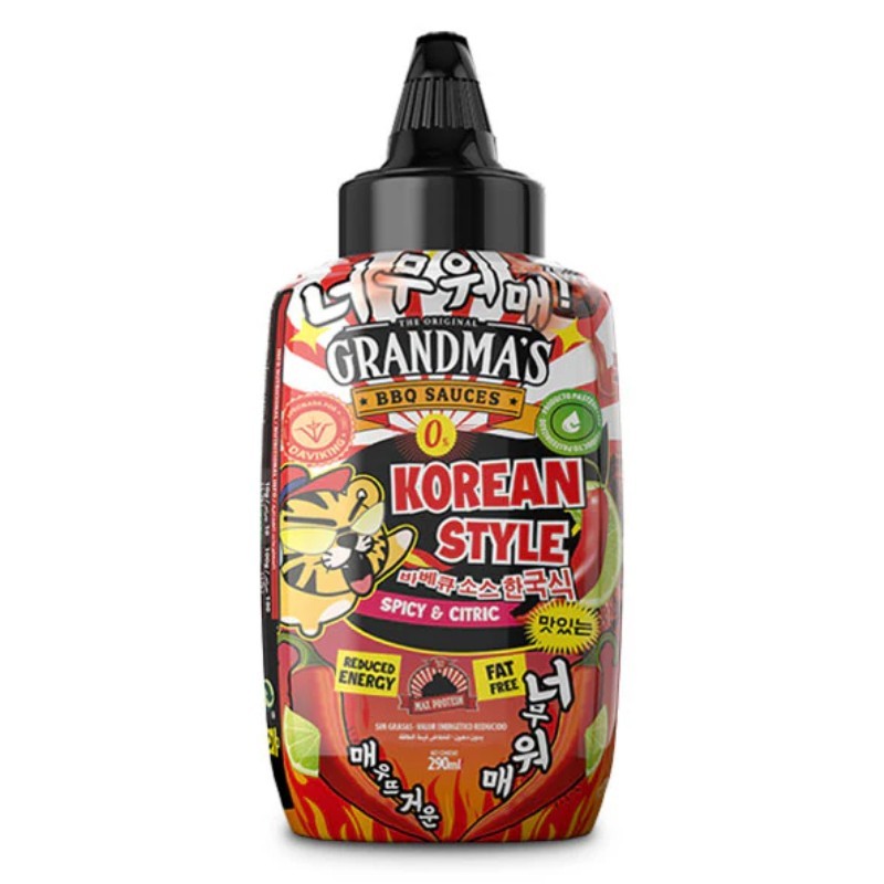 Salsa BBQ Korean Style Grandma's 290 ml - Max Protein - ¡Envíos Gratis!