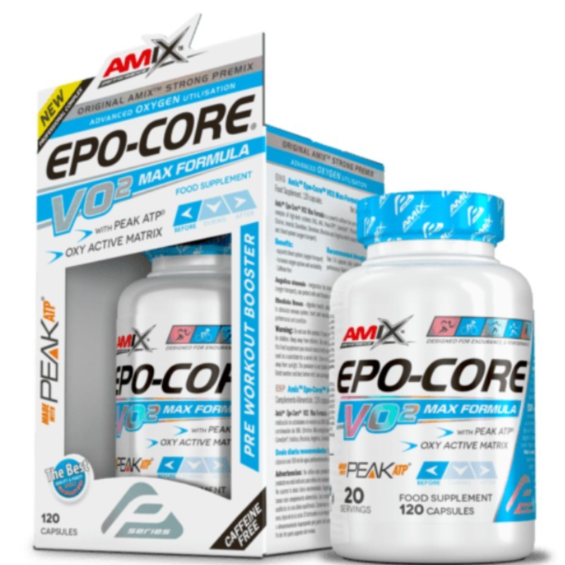 Epo Core VO2 Max 120 Caps - Amix Performance. Comprar online