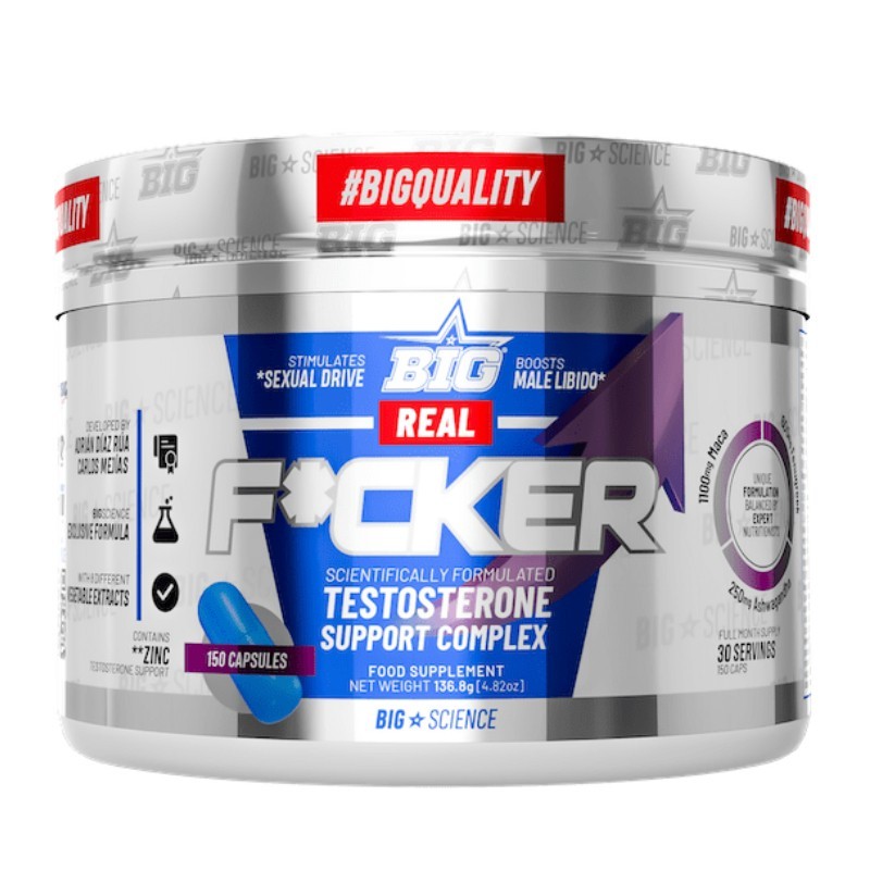 Real F*cker 150 caps - BigScience - Frete grátis!