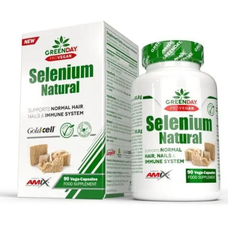 Selenium Natural 90 Vcaps - GreenDay Amix ¡Envíos Gratis!