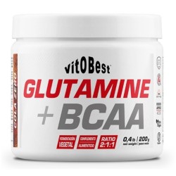 Glutamina + BCAA Complex 200gr - VitOBest. ¡Envíos Gratis!