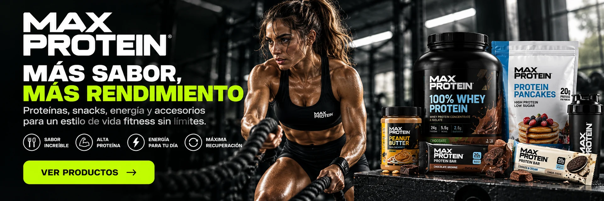 Max Protein: descubre los productos de la marca